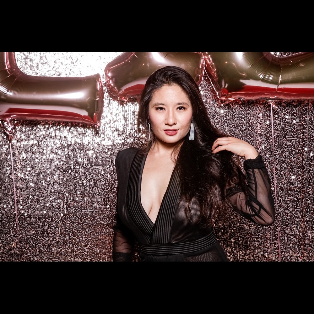 Black sheer maxi dress